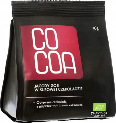 Image de GOJI BEARS IN ROHERSCHOKOLADE 70 g - KAKAO