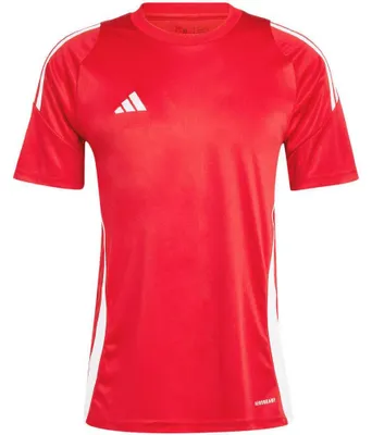 Image de Adidas - Maillot « Tiro 24 » pour homme MR78583 (S) (rouge/blanc)