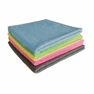 Produktbild von Arcora | Scrub & Clean 2In1 Microfasertuch | Grau