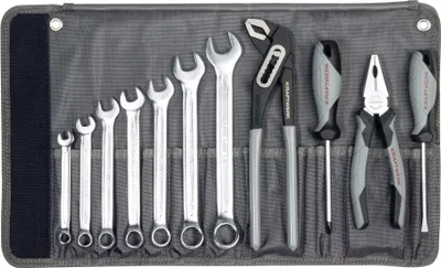 Produktbild von BASIC LINE Werkzeugtasche, 11-tlg.