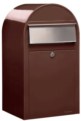 Immagine prodotto di Cassetta postale grande, modello 8017, color marrone scuro
