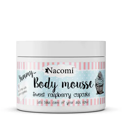 Produktbild von Nacomi Körpermousse Himbeer-Muffin, 180 ml