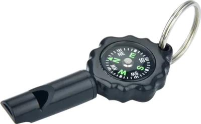 Produktbild von 2-in-1 Survival-Notfall-Pfeifenkompass für Outdoor-Camping-Wandern, nützliches Werkzeug
