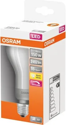 Image de Led Standard Verre Dépoli Variable 18w E27 Chaud Boite 1 - Osram