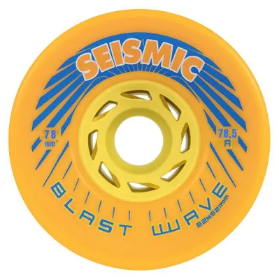Obrázek produktu pro Kolečka na skateboard – Blast Wave – 78 x 50 mm 78,5a – Mango Defcon – Whbstwv 78,5Adef – Seismic