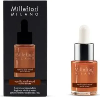 Produktbild von Millefiori Milano Fragrance Soluble in Water Vanilla and Wood 15 ml