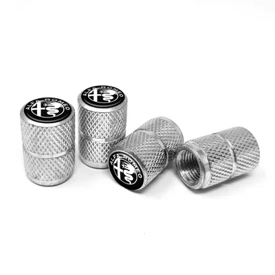 Zdjęcie produktu dla Kołpaki do opon gumowych Alfa Romeo Uniwersalne czarne, 4 szt