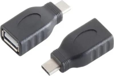 Produktbild von S-Conn 13-20014 USB 3.1 C USB 2.0 A Schwarz Kabelschnittstellen-/adapter (13-20014)