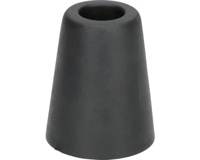 Obrázek produktu pro Dveřní zarážka Ø 50x60mm, černá