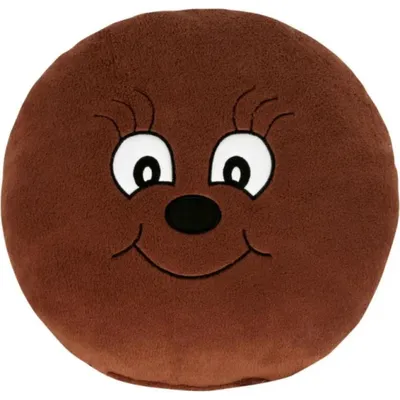 Obrázok produktu pre Guľa na vankúš - priemer 35 cm - hnedá