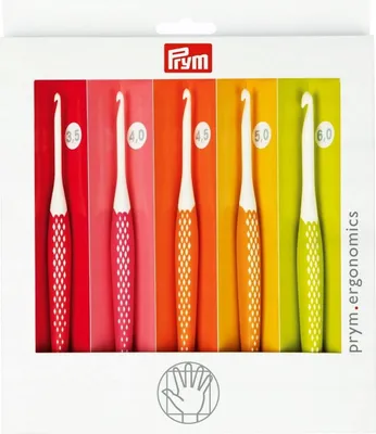 Zdjęcie produktu dla Zestaw Szydełek Prym Ergonomics 3,5Mm - 6Mm 16Cm