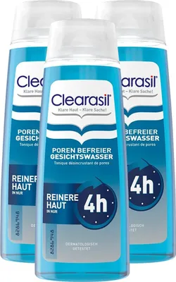Produktbild von Clearasil Poren Befreier Gesichtswasser 3 x 200ml