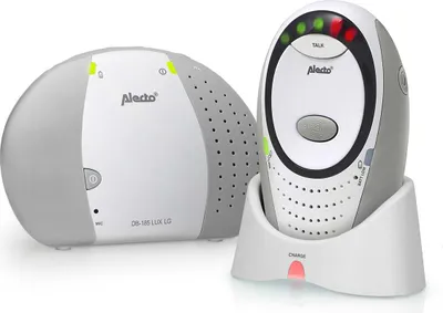 Produktbild von Alecto DBX-85GS - DECT Babyphone mit Full ECO-Modus, weiß/Grau