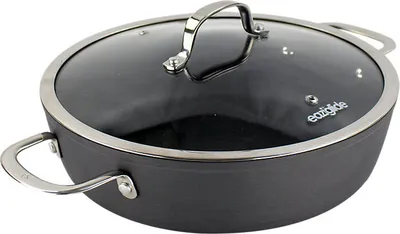 Image de Eaziglide Neverstick3 - marmite basse avec couvercle 28 cm
