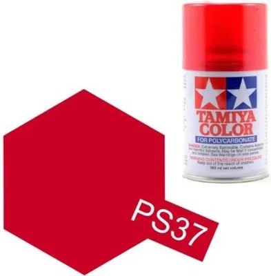 Produktbild von Tamiya PS-37, Rot, Acrylfarbe, Flüssigkeit, 100 ml