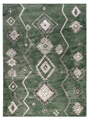 Produktbild von Berberteppich - Blend Aztec Grün