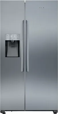 Image de Siemens iQ500 KA93DAIEP frigo américain Pose libre 562 L Acier inoxydable