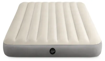 Zdjęcie produktu dla Dwuosobowy materac dmuchany welurowy łóżko 152x203x25 cm INTEX 64103