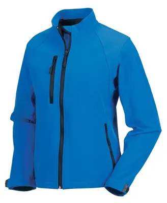 Obrázek produktu pro Dámská softshellová bunda Jerzees Colours, odolná proti větru a vodě FK688 (M) (azurově modrá)