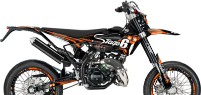 Produktbild von Stage6 Orange Deco Graphics Kit für Beta RR nach 2021