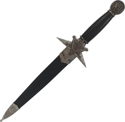 Produktbild von Freimaurer Dolch silberfarbend