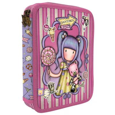 Immagine prodotto di Gorjuss Fairground Astuccio per matite con doppio accessorio