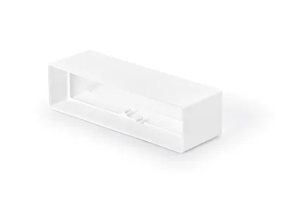 Produktbild von Naber T-RVB 125 Breitkanalrohrverbinder, weiß  - Lüftungstechnik