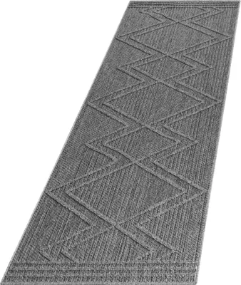 Produktbild von Outdoor Teppich PATARA Grau 80 x 250 cm