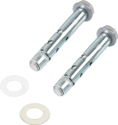 Produktbild von Dolle Schwerlastanker (2 Stück) für Befestigung von Aluminiumpfosten auf Beton