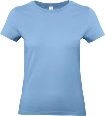 Produktbild von Damen-T-Shirt, Kurzarm - B&C #E190/W - sky blue - Größe XL