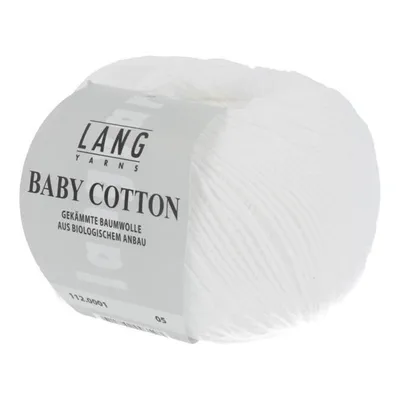 Produktbild von Lang Yarns - Baby Baumwolle 0001 weiss