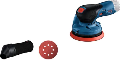 Immagine prodotto di Eccentric sander - BOSCH PROFESSIONAL - GEX 12V-125 - Brushless motor - 125 mm plate - Without battery