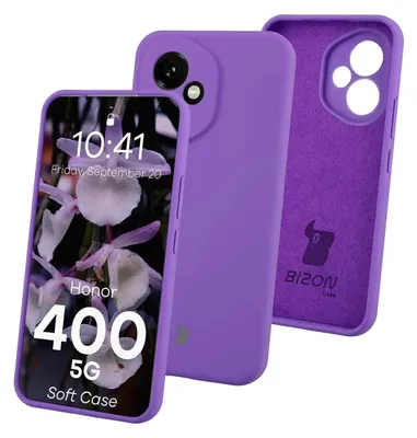 Produktbild von Bizon Soft Case Honor 400 lila