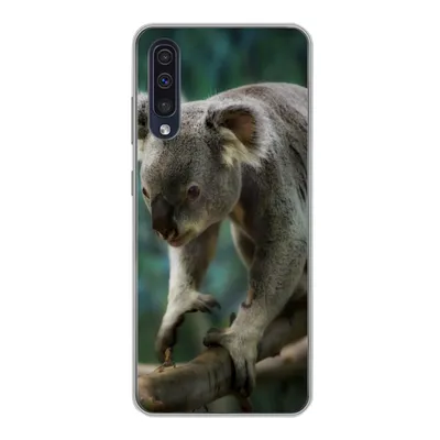 Produktbild von MuchoWow® Handyhülle Schutzhülle Hülle für Samsung Galaxy A30s Koala - Baum - Klettern - Kinder - Jungen - Mädchen Silikon Softcase Handy Hülle - Karteninhaber