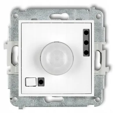 Image de Capteur de mouvement Karlik MINI blanc encastré