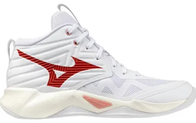 Obrázek produktu pro Dámské halové sportovní boty Mizuno Wave Momentum Pro Mid, bílé, velikost EU 40 1/2, dámské, bílé, velikost EU 40 1/2