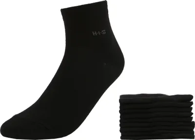 Produktbild von H.I.S. Kurzsocken Damen Kurzschaft Söckchen Halbsocken Baumwolle 10 -teilig schwarz Größe 35/38