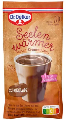 Produktbild von Dr. Oetker Seelenwärmer Tassen-Cremepudding Schokolade 59g