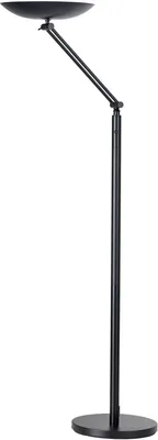 Image de UNiLUX Lampadaire LED VARIALUX, couleur : noir