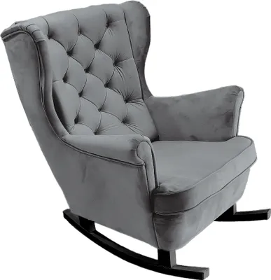 Produktbild von DomoHome polohovateľné kreslo kreslo podrúčky TV kreslo kreslo do obývačky čalúnené kreslo kreslo do obývačky kreslo do obývačky krídlo | 102x81x95cm | Ash_29858