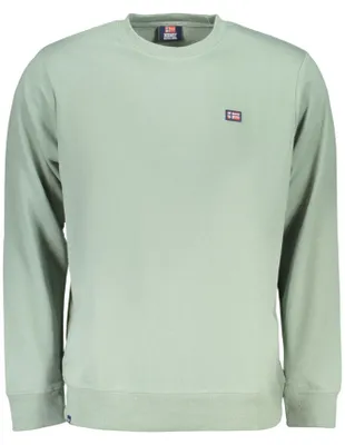 Produktbild von Grünes Norwegen 1963 Herren-Sweatshirt: Stilvoller Langarm-Komfort
