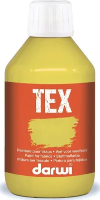 Obrázek produktu pro Darwi Tex Barva na látky Golden Yellow 250 ml 1 ks