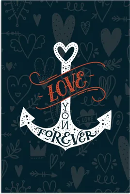 Produktbild von MuchoWow® Poster Liebe - Zitat - Herz - Jungen - Mädchen - Baby 40x60 cm - Plakate für die Wand - Poster Babyzimmer