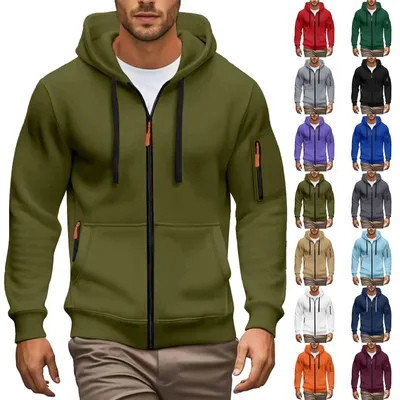 Zdjęcie produktu dla Bluza z kapturem Sweatjack dla mężczyzn - Biała
