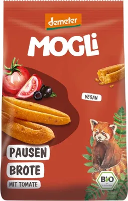 Produktbild von Mogli 31534, Snack bars, Tomate, 50 g, 1416 kJ, 335 kcal