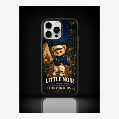 Image de Coque de protection pour iPhone 14 Pro Max, étui de téléphone avec motif noir – LUNØIR ©