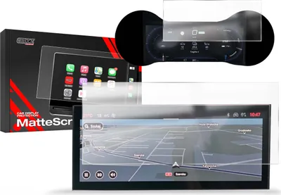 Produktbild von Matte Autodisplayfolie 2in1 für Alfa Romeo Junior 10,25" (2024-2025), Grizz Protector