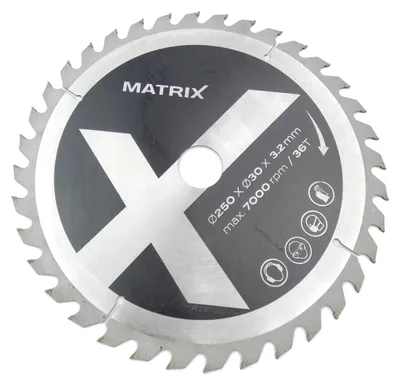 Produktbild von MATRIX Sägeblatt Ersatzsägeblatt 250 mm für Kappsäge SMS 2000-250-2