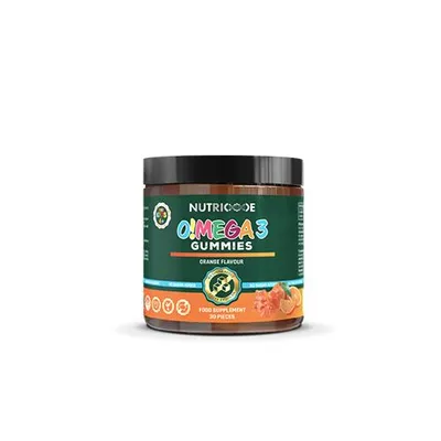 Produktbild von O! MEGA-3 Gummies 120 g NUTRICODE OHNE ZUCKERZUSATZ