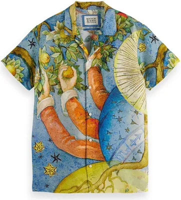 Produktbild von Scotch & Soda 178432 Kurzarmhemd Mehrfarbig S Mann Mehrfarbig S